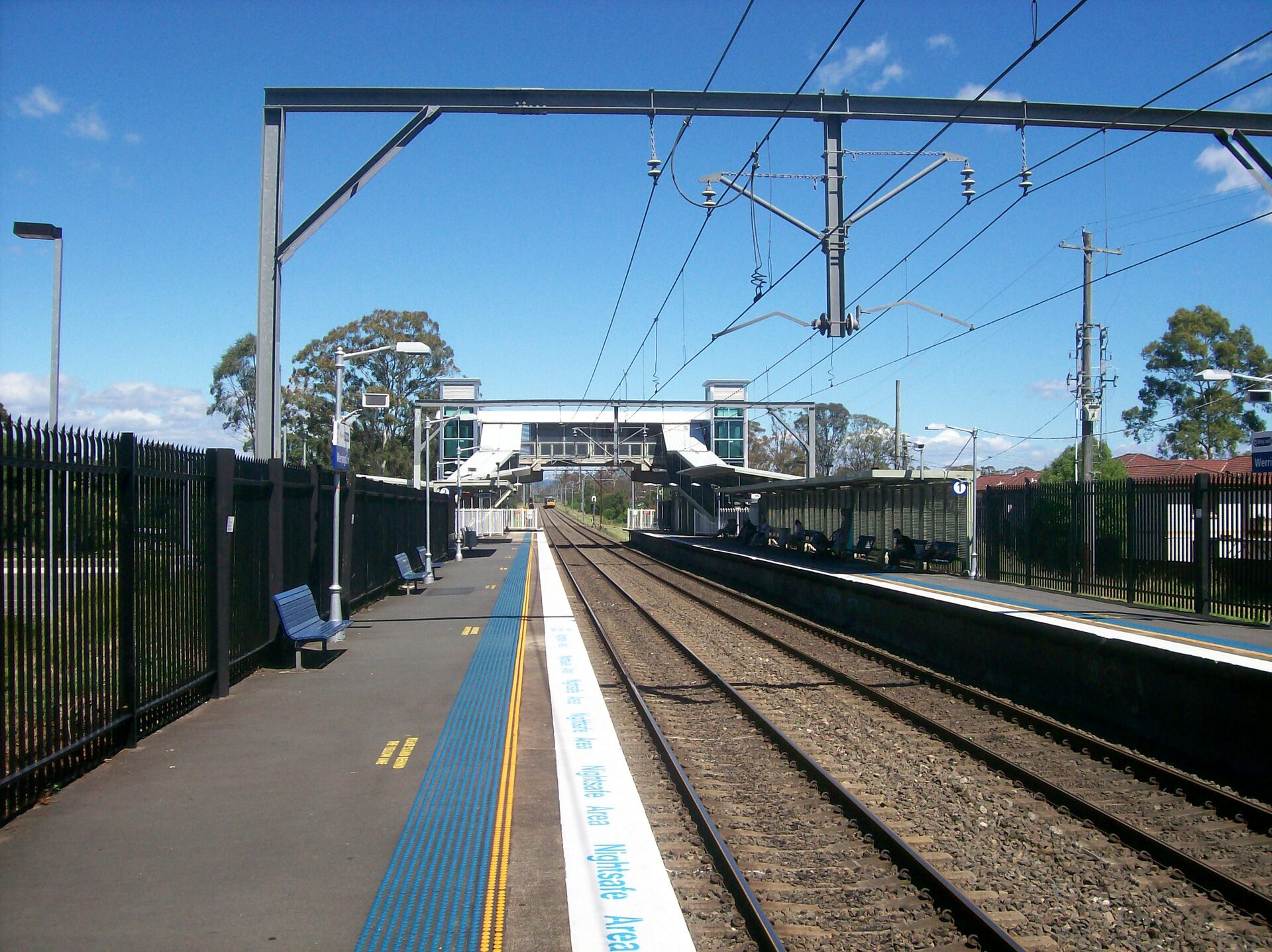 Werrington railway station landscape reference
